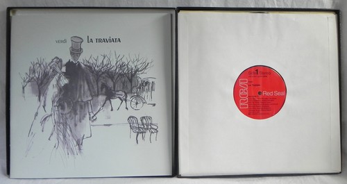 Verdi Opera "La Traviata" 3 LP Box Set, RCA Victor LSC-6154, Stereo, Exc. - Picture 3 of 6