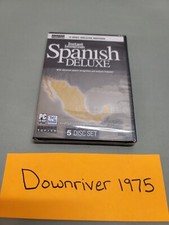 Instant Immersion Spanish Deluxe PC CD-ROM 5 Disc Deluxe Edition Set