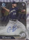 2019 Bowman - Corbin Burnes #CRA-CB