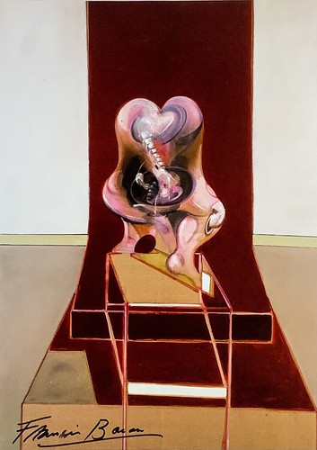 FRANCIS BACON - 11x14 inch Matted Print - FRAME READY - Hand Signed Signature - Picture 7 of 12