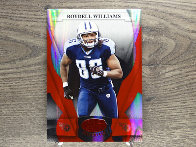 2008 Leaf Certified Materials Mirror Red #143 Roydell Williams /100