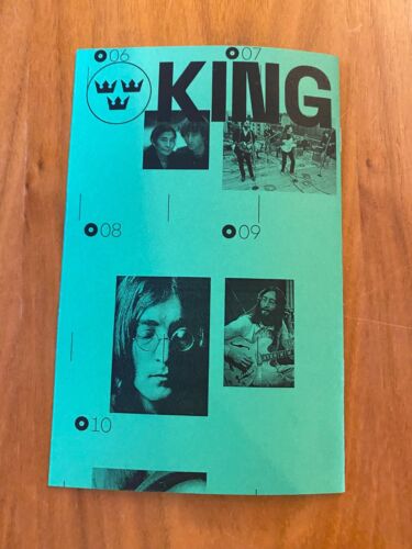 King Kral Zine Band 4, Nr. 3 (John Lennon) Beatles Fotos Vintage Records Rock zum Selbermachen - Bild 7 von 7