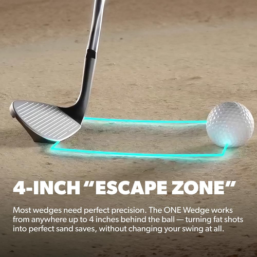 ONE Wedge | Accelerates the Club through Any Lie | Solid Shots | No Chunking | G - Picture 6 of 12