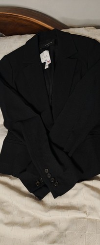 Derek Lam Black Slim Blazer size 40 Slim Fit NEW W TAGS. Boutique Buy - Picture 5 of 7