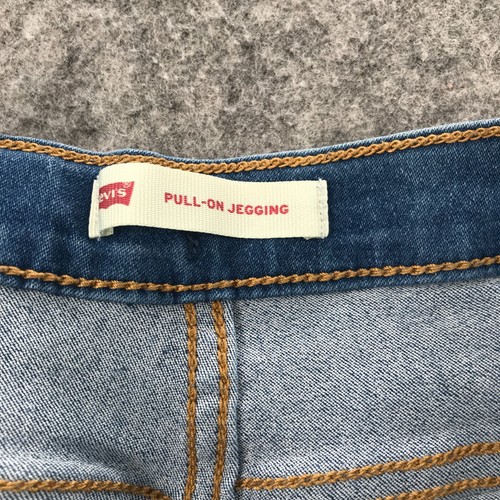 Levi's Jeans Girls Youth Size 14 Pull On Jegging Skinny Adjustable Waistband - Picture 5 of 11