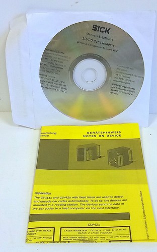 SICK 1043578 CLV420-3010S04 Barcode Scanner - Picture 7 of 9