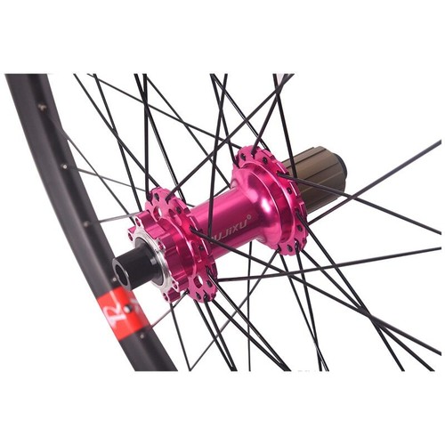 Juego de ruedas de bicicleta Boost 29 26 27,5 " eje pasante QR ruedas de bicicleta de montaña AM DH - Imagen 9 de 24