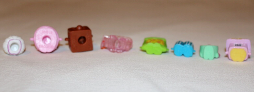 LOTE DE 8 PIEZAS SHOPKINS PASTEL QUEENIE PETKINS ROCKIN CHOC CHARLOTTE SOMBRAS POP ROCK - Imagen 4 de 4