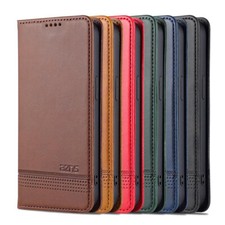 For Samsung S25 S24 S23 S22 S21 S20 Ultra S9 Leather Book Phone Wallet Flip Case