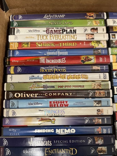 Huge 50+ Kids DVD lot | Mostly DISNEY mix /w Assorted Children's titles - Picture 4 of 7