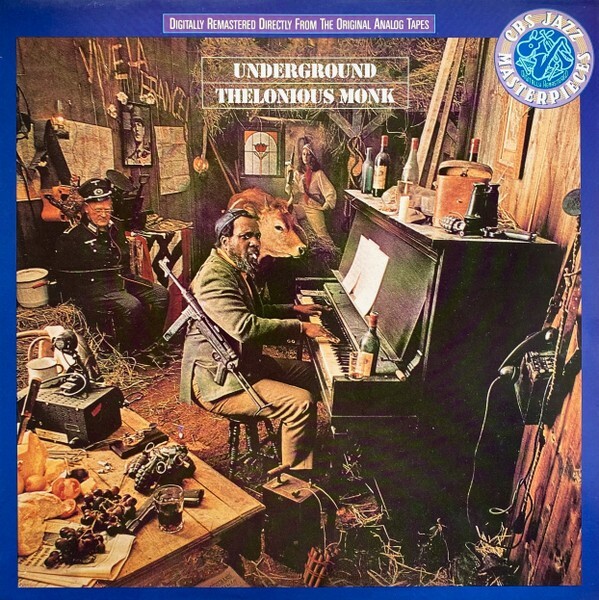 THELONIOUS MONK Underground CBS Jazz Masterpiece Stereo CD THELONIOUS MONK Underground CBS Jazz Masterpiece Stereo CD