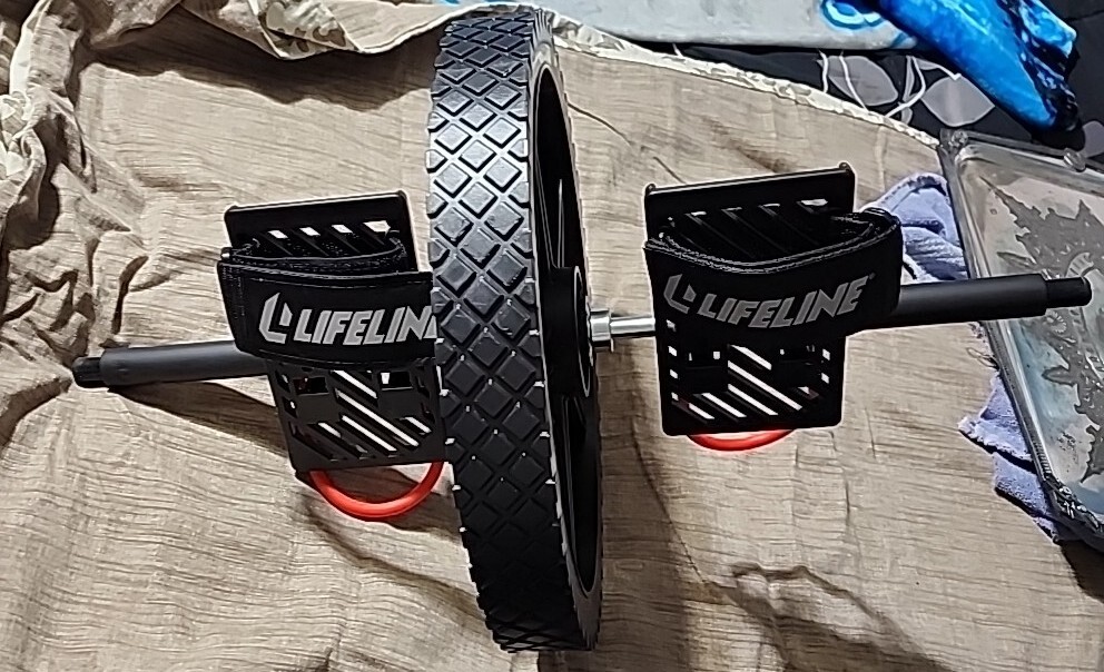 Lifeline USA Power Wheel The Ab Roller for core strength Upper Lower Body