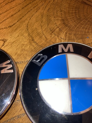BMW Car Badges X2 Bundle Replacement Used 51.14 Bonnet Boot Official Part - Picture 8 of 9
