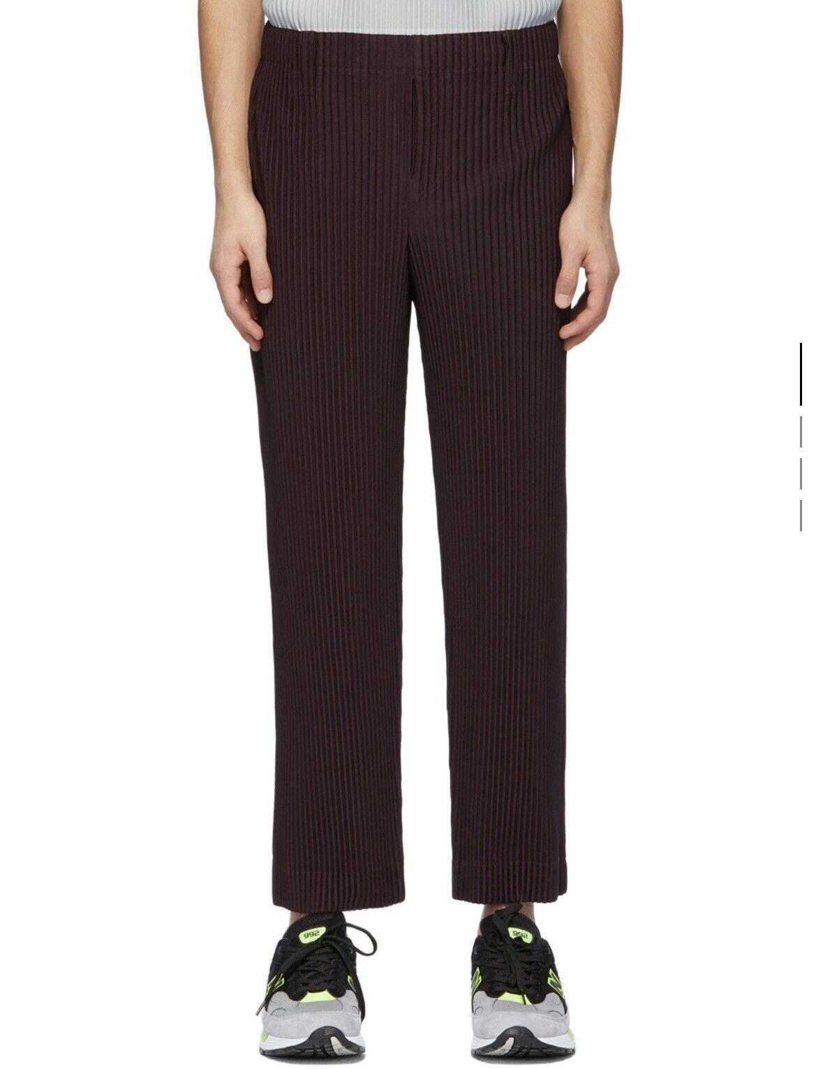 Issey Miyake Homme Plisse Purple Tailored Pleats … - image 1