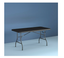 6 ft folding table centerfold portable outdoor picnic indoor plastic party black