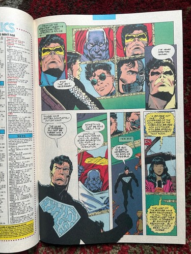 Superman Action Comics 689 1993 debut de traje negro edición clave excelente estado - Imagen 8 de 14