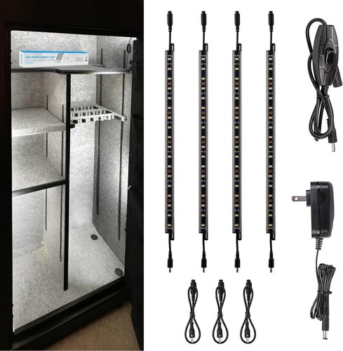 Kit de iluminación LED segura, 4??Barras de luz vinculables de 12 pulgadas - Imagen 3 de 13