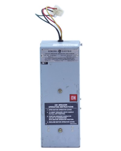 General Electric TFKMOMA1 Circuit Breaker Operating Mechanism 120VAC 5.5A 125VDC - Picture 2 of 5