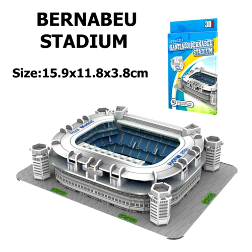Stadio di Calcio Puzzle 3D in miniatura, Costruisci la Tua Passione - Photo 4/13