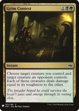 MTG Magic the Gathering Grim Contest (FRF-153/1703) Mystery Booster LP
