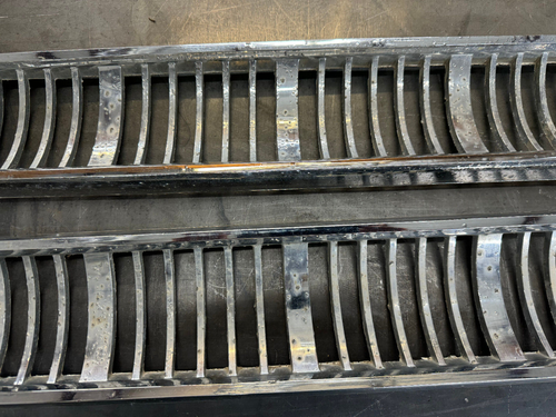1958 MERCURY MONTEREY TURNPIKE CRUISER GRILLE INSERT PAIR - Picture 3 of 12