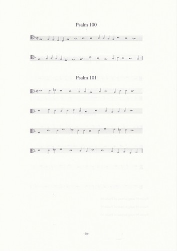 Scottish Psalm Tunes of the Scottish Psalter 1564 transcribed to modern notation - Bild 3 von 3