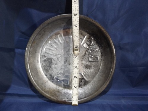 Case-Moody Pies Metall Tortendose Stern Werbung Pfanne 9 Zoll rückwärts Buchstaben Vintage - Bild 7 von 7