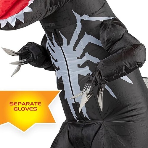 Marvel Venomosaurus Inflatable Costume Adult Venom T-Rex NEW One Size Fits Most - Picture 4 of 5