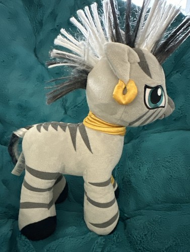 Build a Bear My Little Pony Gray Zecora Zebra Plush Stuffed Toy 19” Animal BAB - Picture 6 of 20