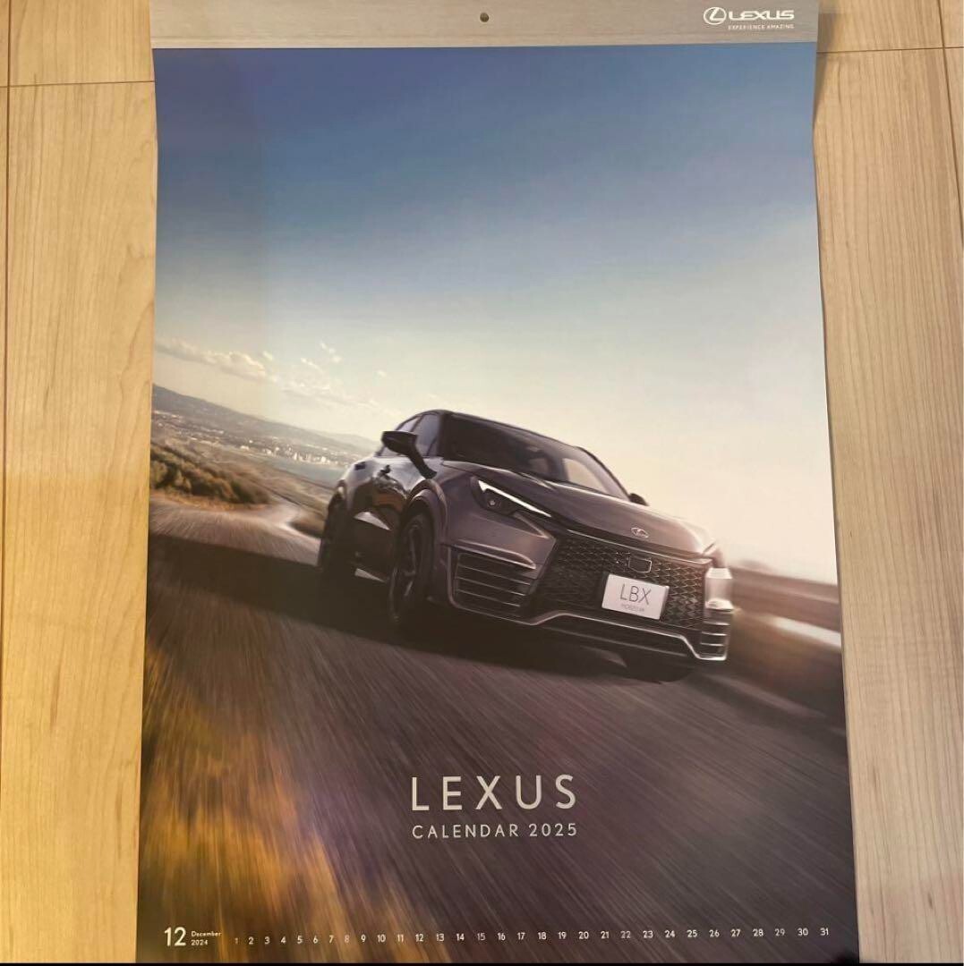 レクサス　2022年　カレンダー　LEXUS 2025年最新】レクサス カレンダー 2022の人気アイテム - メルカリ