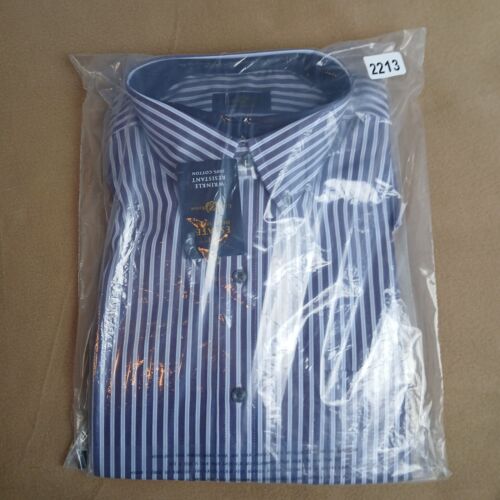 Club Room Men's The Estate Dress Shirt Size 16.5 32/33 Wrinkle Resistant NWT - Picture 10 of 10