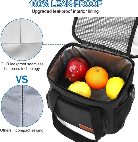 Multi-Functional Insulated Lunch Cooler Bag - Ideal for Work, Beach & Picnics - Picture 7 of 9