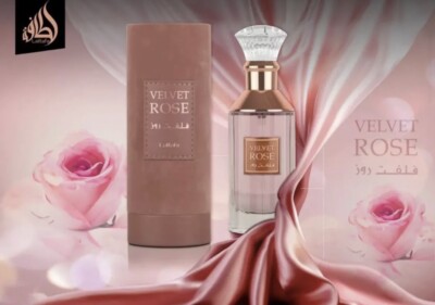 Velvet Rose EDP Perfume By Lattafa 100 ML Hottest Newest Rich Release 