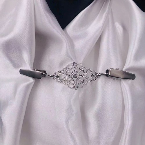 2 Stück Schal Clips Kleid Clips Rücken Cinch Pullover Clips Retro Mehrzweck Damen - Bild 10 von 10