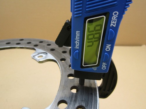 MV Agusta Stradale 800 2015 7.895 miglia disco freno posteriore (4396) - Foto 9 di 9