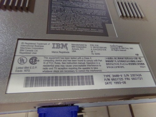 IBM 3488-V InfoWindow II Twinax Terminal Base Keyboard Connector - Bild 7 von 7