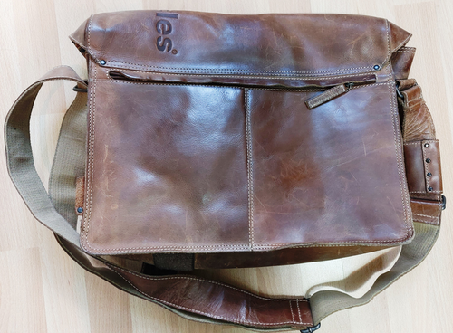 Leder Tasche Aktentasche aunts & uncles Big Judd braun - Bild 2 von 5