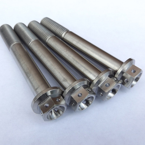 Titanium cailpar bolt kit, M10x60 Drilled 1.25 thread set of 4 bolts - Picture 1 of 1