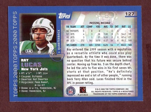 NEW YORK JETS - FOOTBALL CARDS - YOU PICK CARDS YOU WANT - Picture 45 of 51