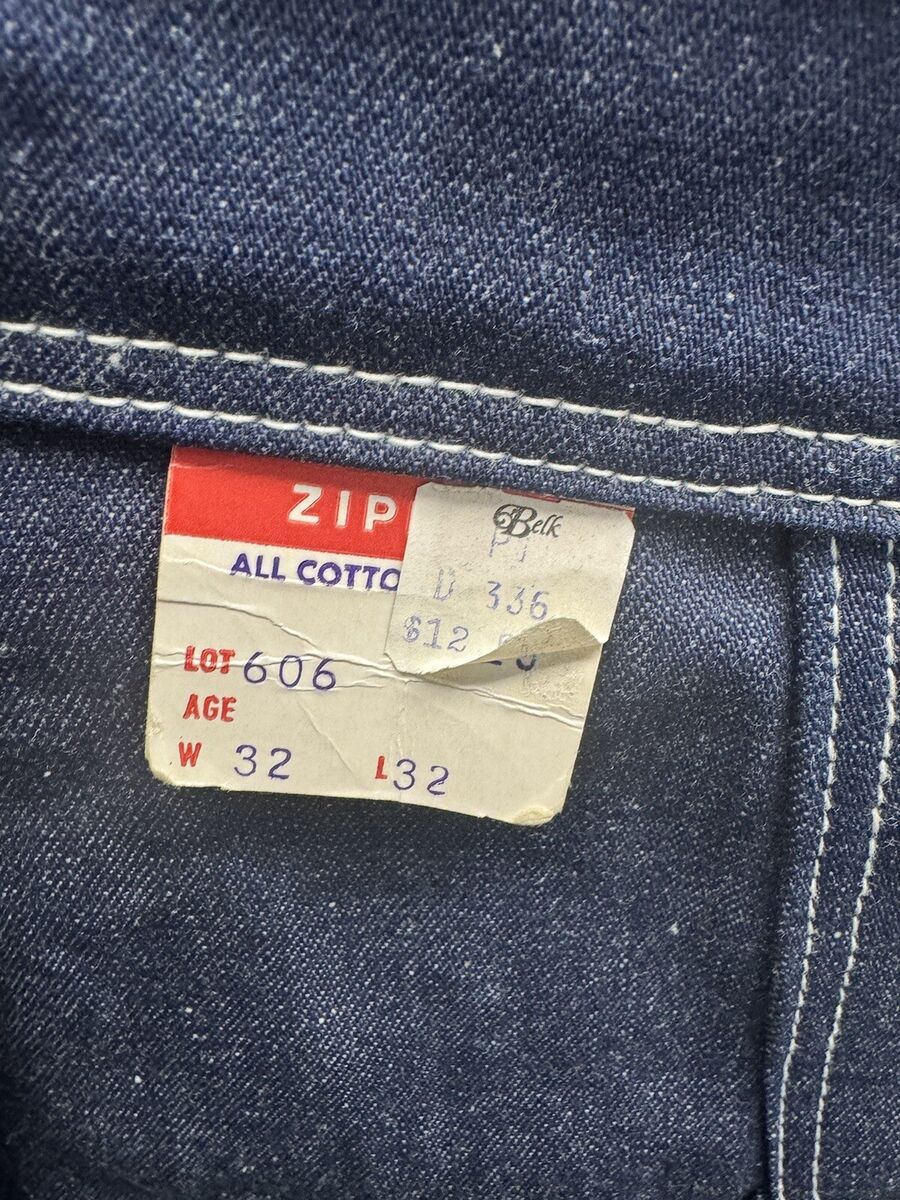 Vintage NWT 50s 60s Red Camel Dark Wash Sanforized overalls Vintage NWT 50s 60s Red Camel Dark Wash Sanforized overalls