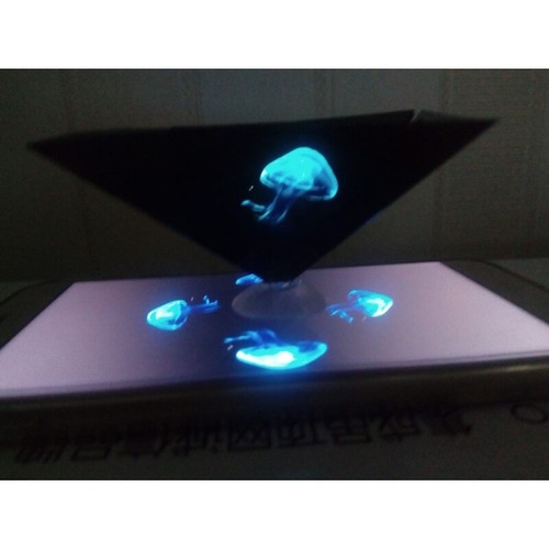 3D Hologram Projector Mobile Smartphone Hologram 3D Holo-graphic Display - Zdjęcie 5 z 8