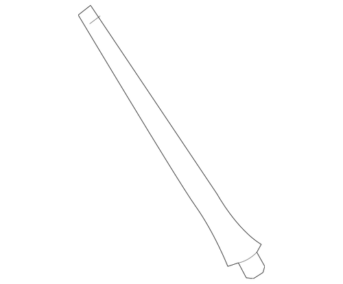 Genuine OEM Honda Antenna CR-V S2000 RDX Civic Si Element (39151-T5R-305) X1 - Picture 2 of 4