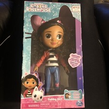 DreamWorks Gabby's Dollhouse GABBY GIRL Doll 7.5"H Doll Removable Cat Ears NISB