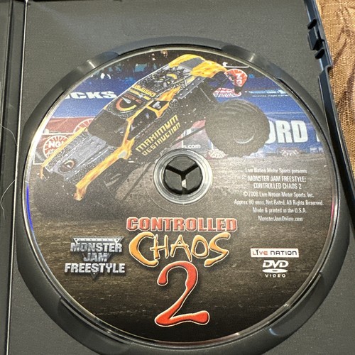 Monster Jam Freestyle Controlled Chaos 2 RARE DVD - 2008 -Monster Trucks - Picture 3 of 4