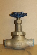 Powell 1823 Globe Valve, Bronze, 1" Solder, Class 150, 300psi WOG