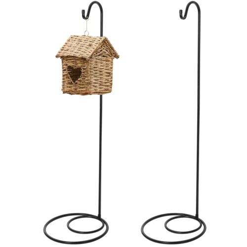 JaGely 2 Pcs Adjustable Shepherds Hook for Outdoor Heavy Duty Garden Shepherd...