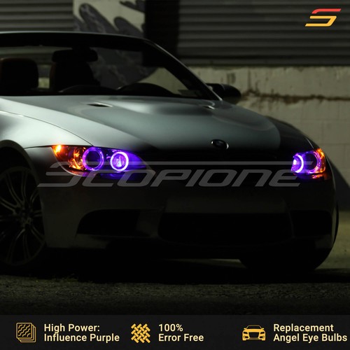 Scopione Angel Eyes Headlight H8 LED Bulbs for BMW 07-10 X5 - E70 X5M Pre-LCI - Foto 22 di 31