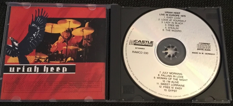 Uriah Heep - Live in Europe 1979 - CD - Bild 2 von 2