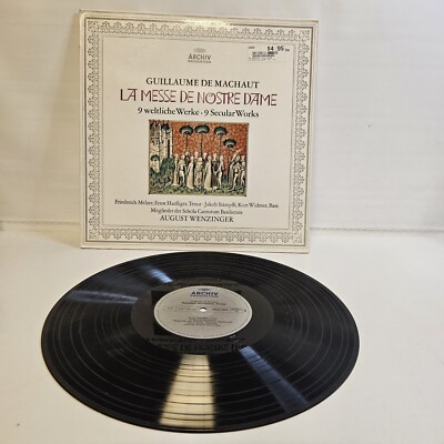 ARCHIV 2533 054 Guillaume De Machaut La Messe De Nostre-Dame Schola Cantorum NM