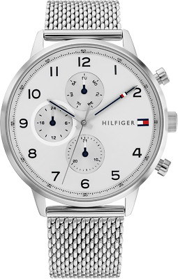 Ventes exceptionnelles Tommy Hilfiger Leonard Stainless Steel Analogue Wrist MenS Watch